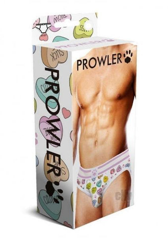 Prowler Candy Hearts Briefs Xxl Wht