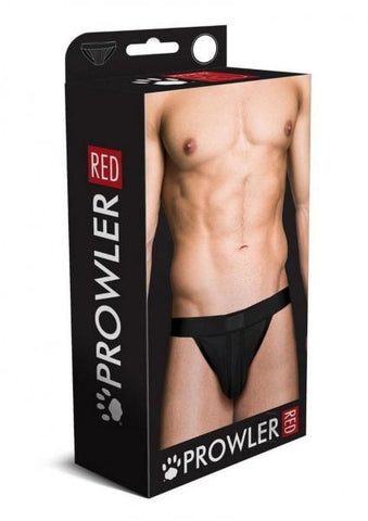 Prowler Red Ass Less Jock Blk Lg