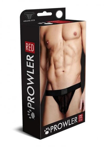 Prowler Red Fishnet Assless Jock Blk Sm