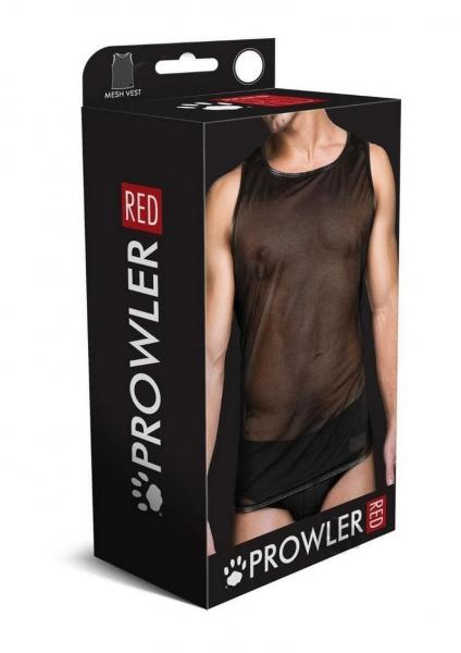 Prowler Red Mesh Vest Blk Lg