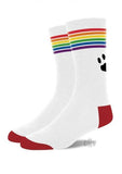 Prowler Pride Socks Wht/rnbw