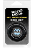 Rock Solid Ribbed Donut Black