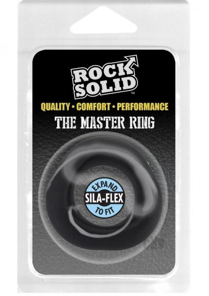 Rock Solid The Master Ring Black