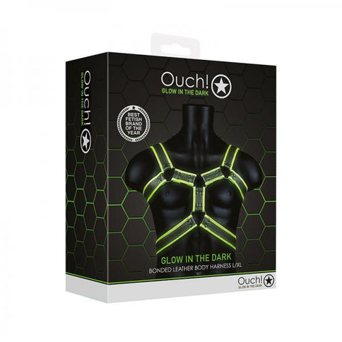 Ouch Body Harness Gitd L/xl