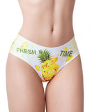 =mememe Fresh Summer Pineapple Printed Slip Sm