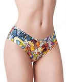 =mememe Psychotropical Trash Printed Slip Md