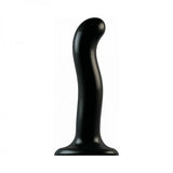 Strap On Me Silicone P&g Spot Dildo - Medium Black