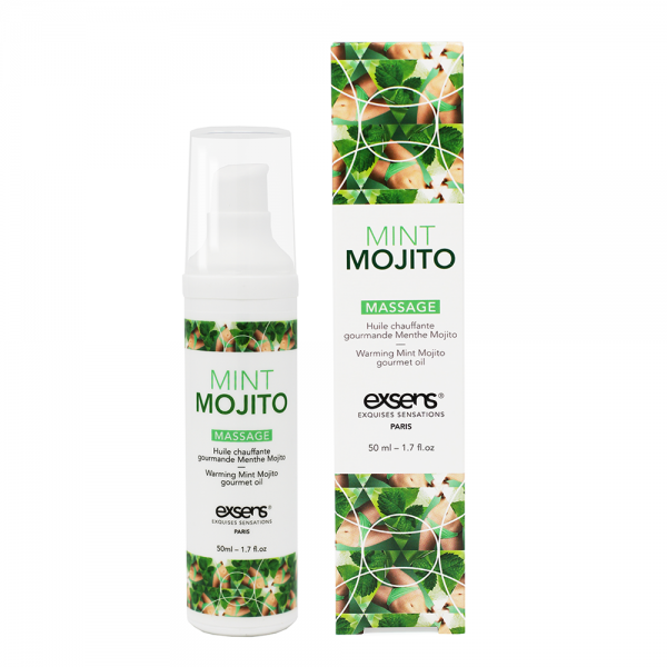 Exsens Of Paris Massage Oil Mint Mojito 1.7oz