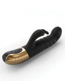 Dorcel G-Stormer Thrusting G-Spot Rabbit Vibrator Black Gold