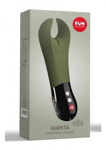 Fun Factory Manta Man Tool Moss Green