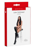 Myu Latex Stockings Lg Black