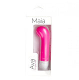 Ava Silicone G-Spot Vibe Neon Pink