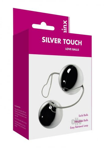 Minx Touch Love Balls Silver Os