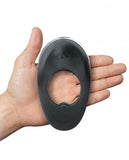 Hot Octopuss Atom Plus Black Vibrating Cock Ring