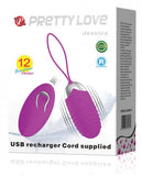 Pretty Love Jessica Bullet Vibrator Purple