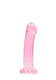 Realrock Non Realistic Dildo W Suction Cup 6.7in Pink