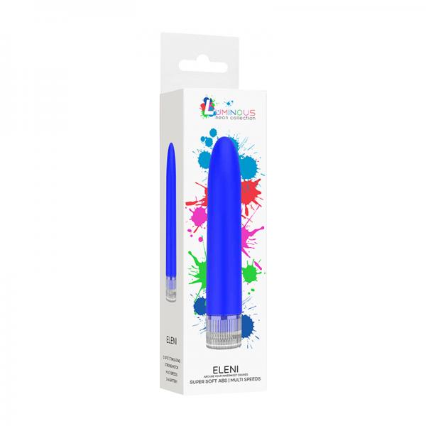 Luminous Eleni Super-soft Abs Multi-speed Vibrator Royal Blue