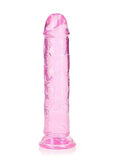 Realrock Straight Realistic 8 In Dildo Pink