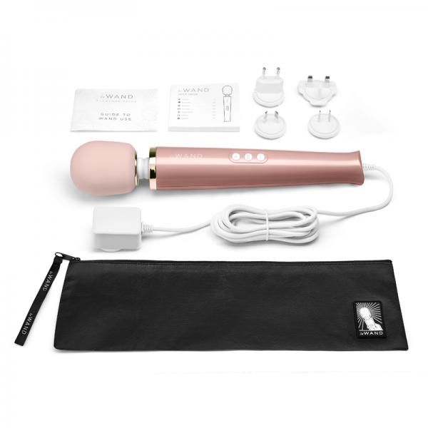 Le Wand Powerful Plug-in Vibrating Massager Rose Gold