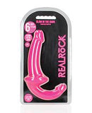 Realrock Glow In The Dark 6 In. Strapless Strap-on Dildo Neon Pink