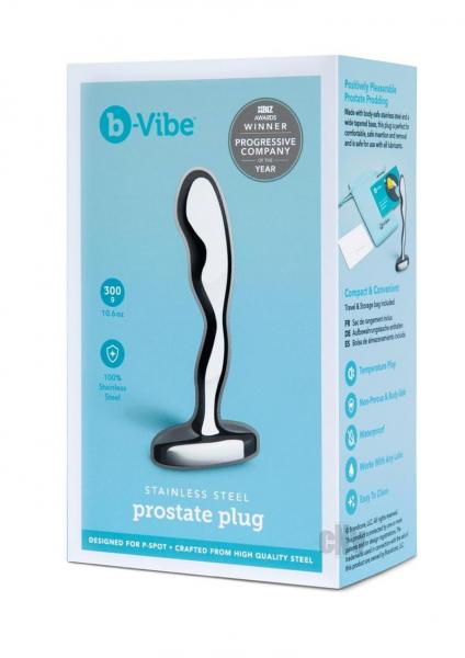 B-vibe Stainless Steel Prostate Plug