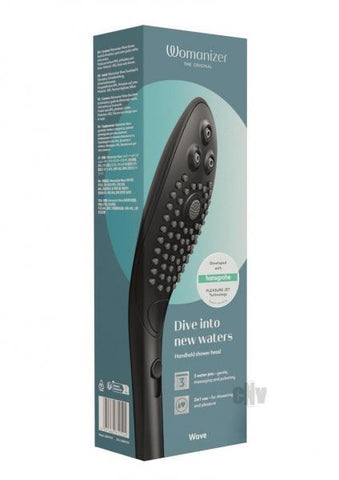 Womanizer Wave Shower Head Masturbator Black