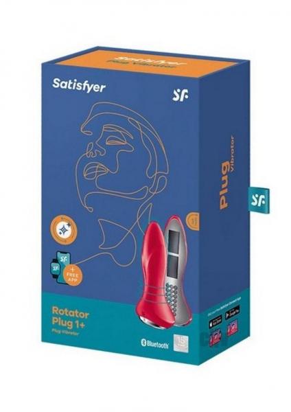 Satisfyer Rotator Plug 1 Plus Red