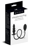 Myu Inflatable Anal Beaded Plug Blk