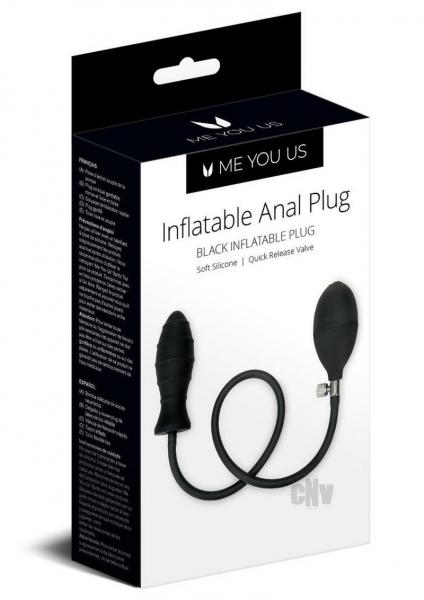 Myu Inflatable Anal Plug Blk