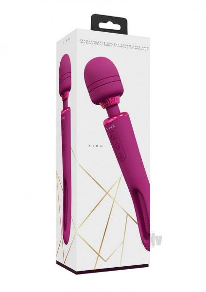 Kiku Double Ended Wand Pink