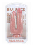 Realrock Double Trouble 7 In. / 8 In. Dildo Beige