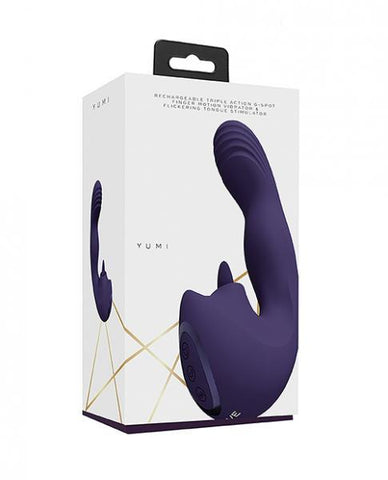 Yumi Dual Motor Gspot Vibe Purple