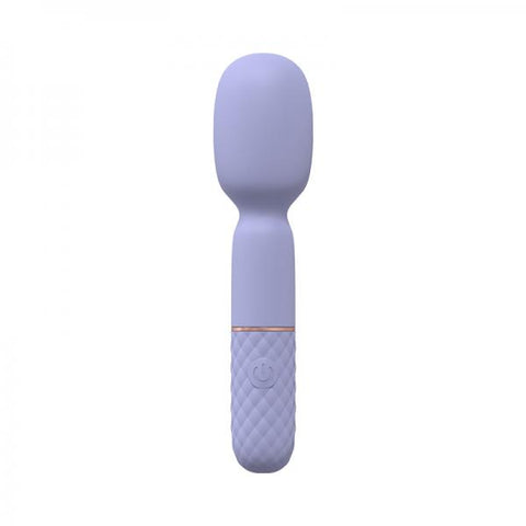 Loveline Bella 10 Speed Vibrating Mini-wand Silicone Rechargeable Waterproof Lavender