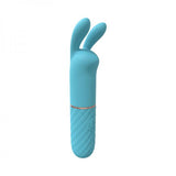 Loveline Dona 10 Speed Vibrating Mini-rabbit Silicone Rechargeable Waterproof Blue