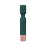 Loveline Glamour 10 Speed Mini-wand Silicone Rechargeable Waterproof Forest Green