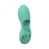 Loveline Joy 10 Speed Finger Vibe Silicone Rechargeable Waterproof Green