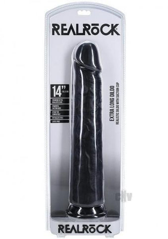 Realrock Xl Straight 14 Black