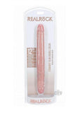 Realrock 12 In. Slim Double-ended Dong Beige