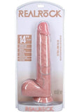 Realrock Xl Straight W Balls 14 Flesh