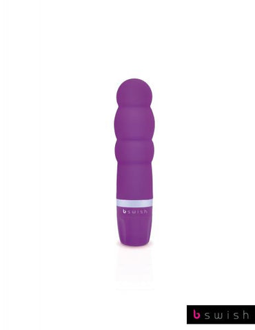 B Swish Bcute Classic Pearl Vibrator Purple