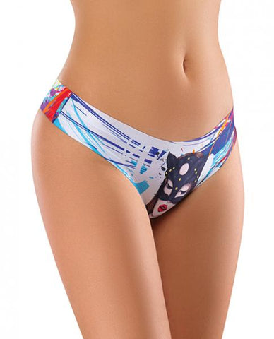 Mememe Cabal Freya Printed Thong Xl