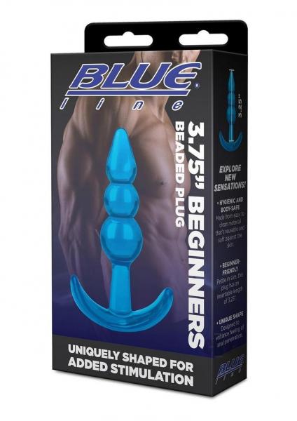 Blue Line Beginner Beaded Plug 3.75 Blu