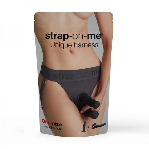 Strap-on-me Harness Lingerie Unique One Size Grey