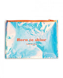 '=love To Love Born To Shine Pouch - Vivid Orange