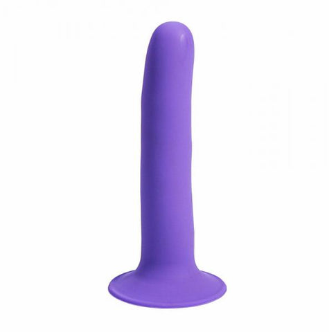 Marin 8 In Posable Silicone Dong Purple