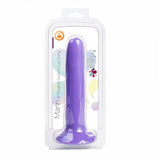 Marin 8 In Posable Silicone Dong Purple