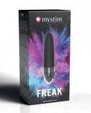 Mystim Sleak Freak Estim Straight Vibrator - Black