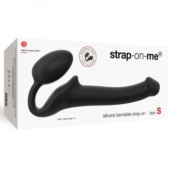 Strap On Me Silicone Bendable Strapless Strap On Small - Black