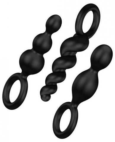 Satisfyer Booty Call Plugs - Black