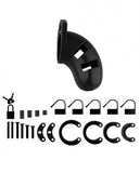Mancage Model 1 Chastity - 3.5 Inch Cock Cage - Black